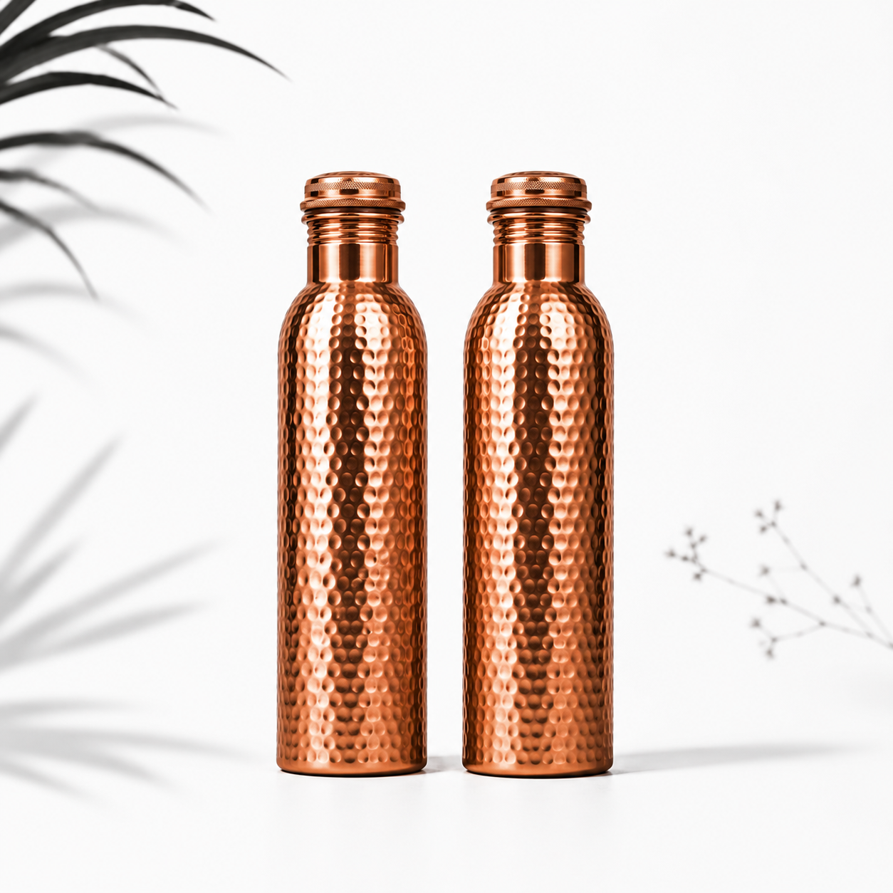Pack double - Bouteille en cuivre — 1L