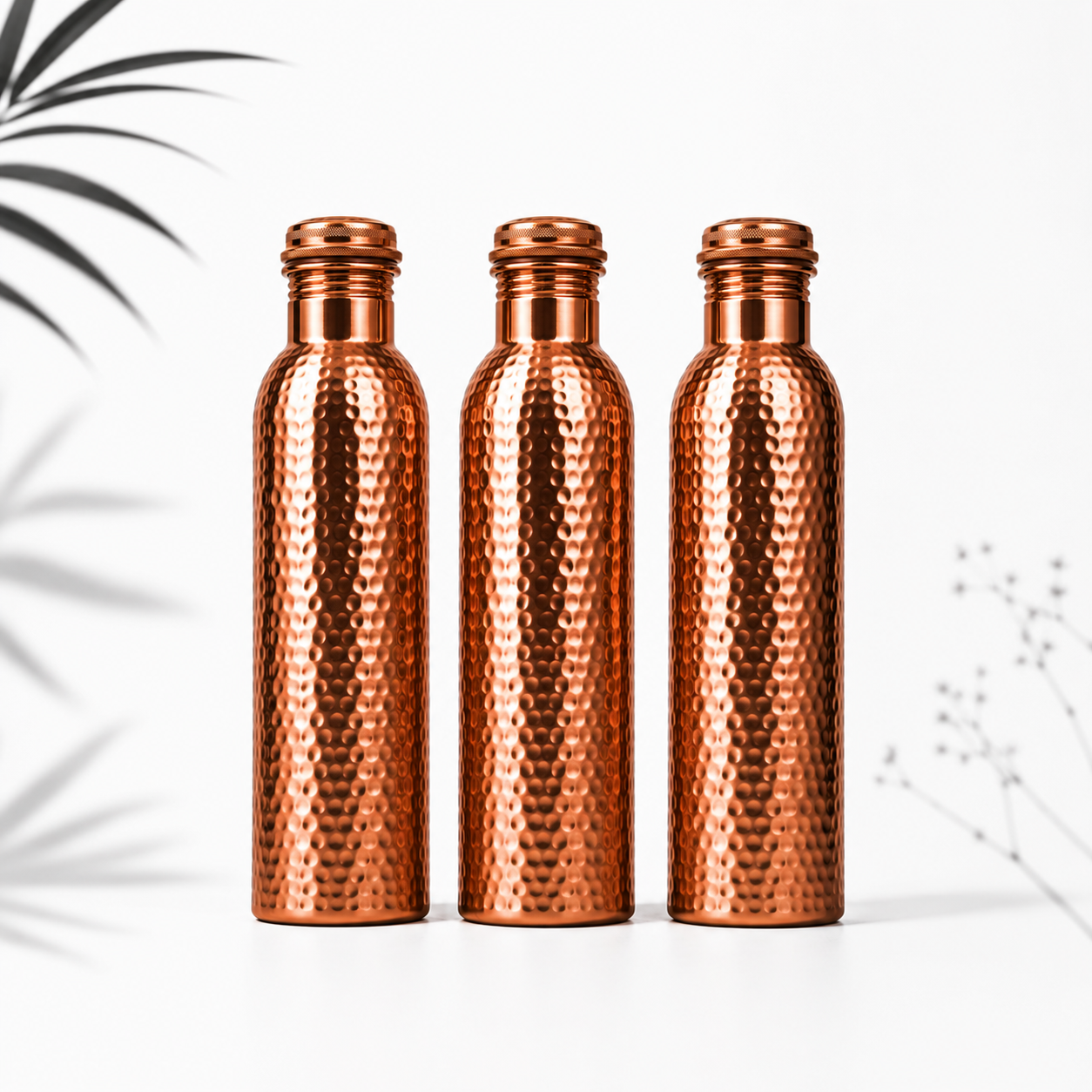 Pack triple - Bouteille en cuivre — 1L